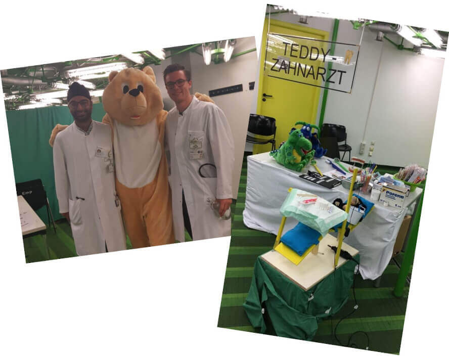 Teddybär-Krankenhaus Studenten Teddybär-Krankenhaus